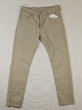 Levi's Slim Straight Khaki Jeans 32x32